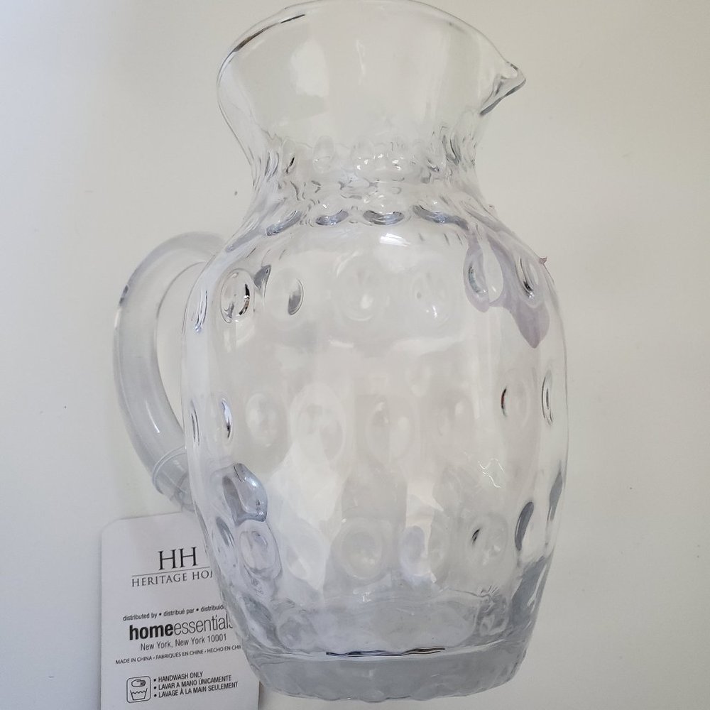 Glass pitcher